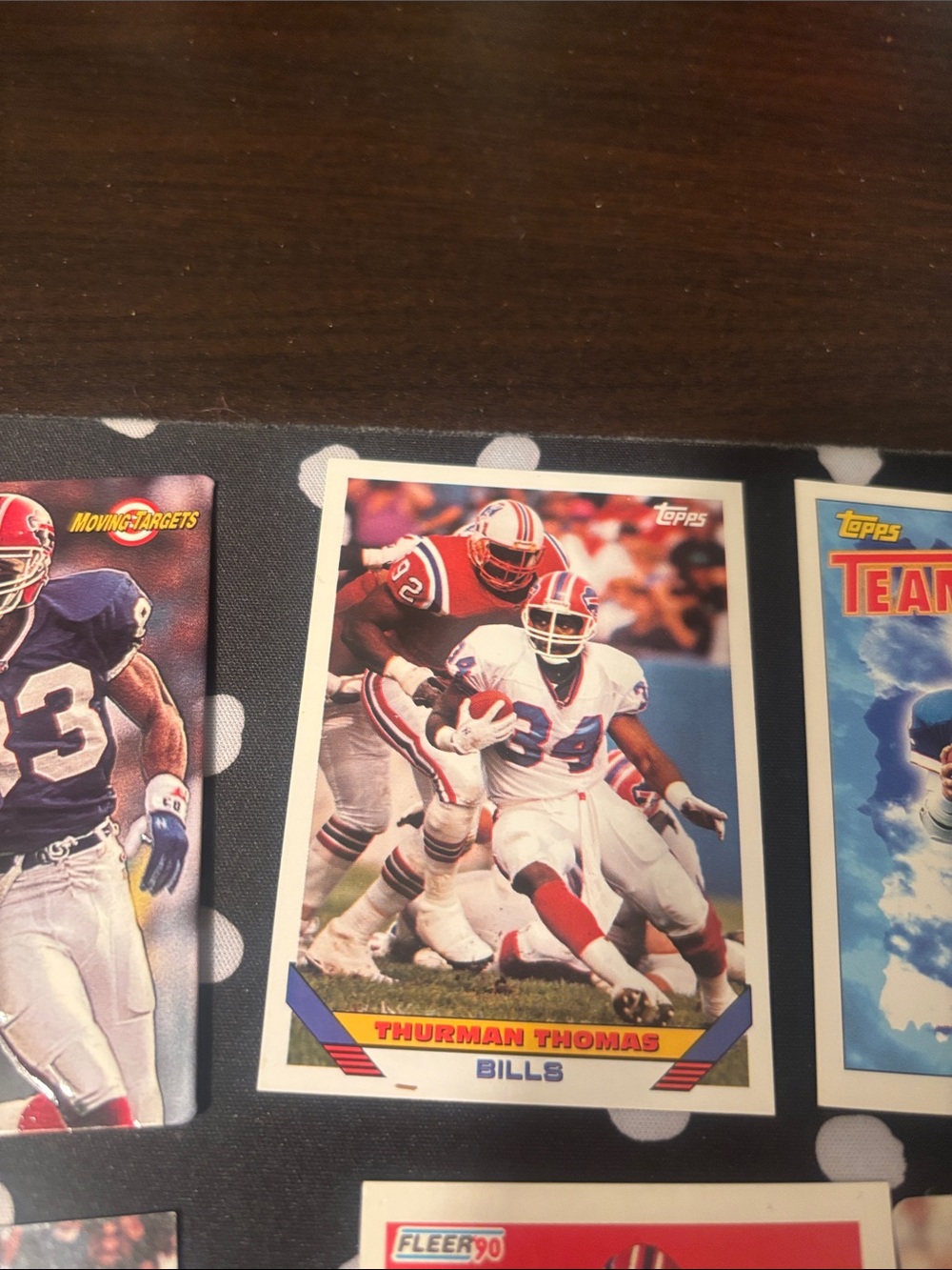 Buffalo Bills NFL Football Card Lot - Red White Blue Accents - Picture 9 of 10